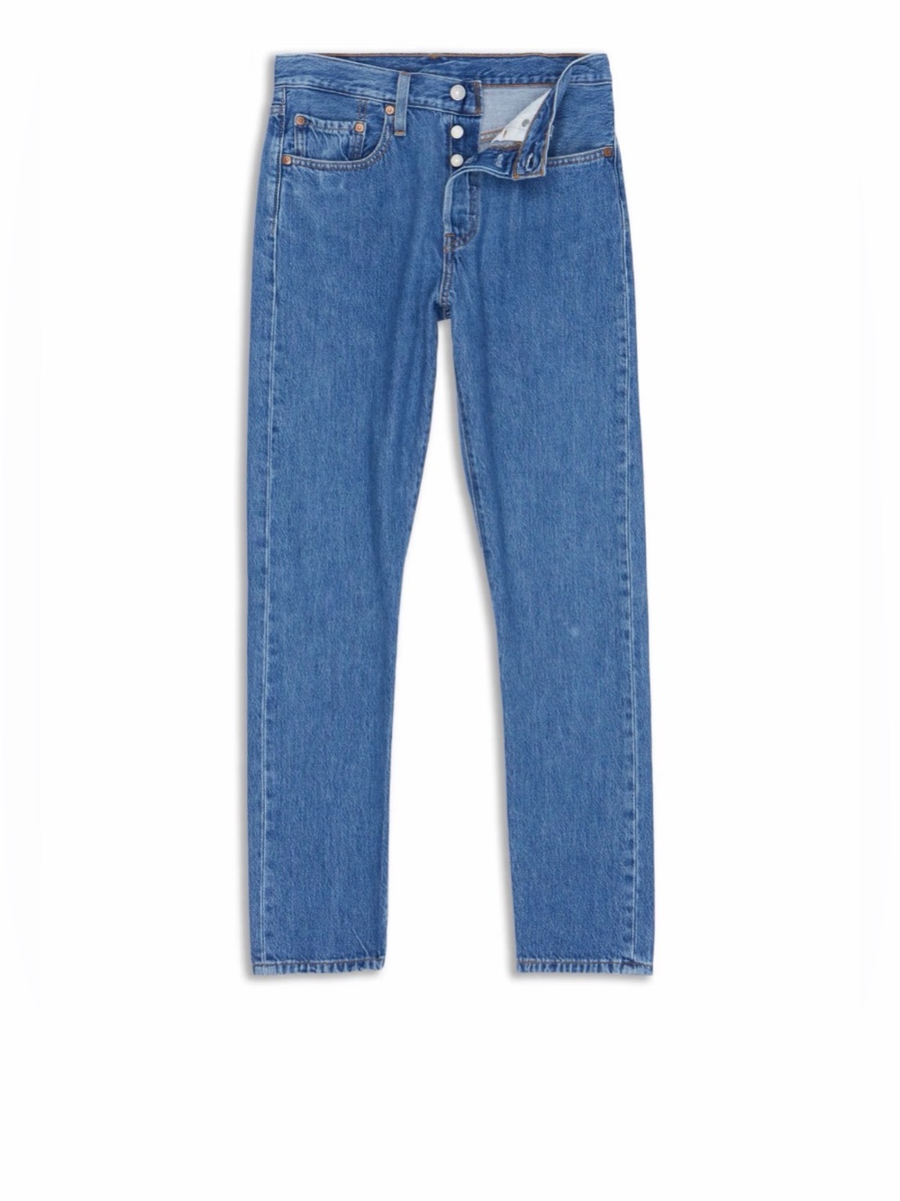 Levi’s 501® Women’s Skinny Jeans in Sansome Stonewash Color, W26 L30